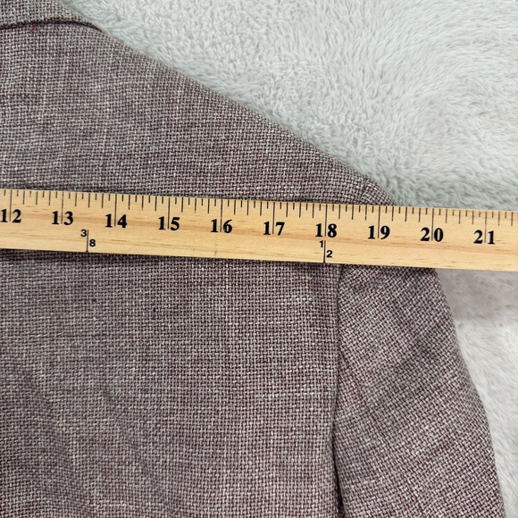 NEW Joseph Abboud Heritage Mens 44R Brown Wool‎ Linen Blazer Sport Coat Jacket - Picture 12 of 13